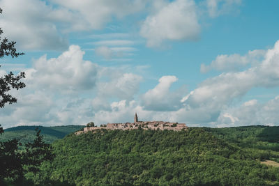 Panoramic view of landscape against sky