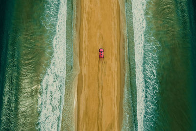 Scenic view of beach