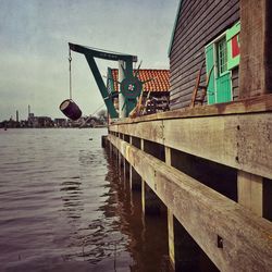 View of built structures against the sky