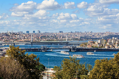 View of bosphorus from topkapi palace