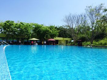 Scenic view of calm blue sea