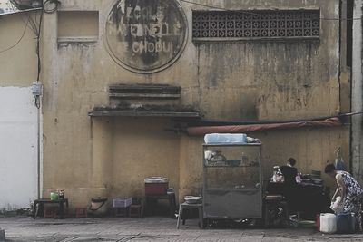 Man standing on the ground