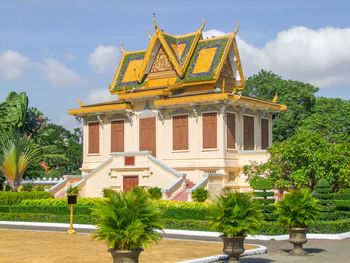 Traditional building against sky