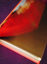 Close-up of red light