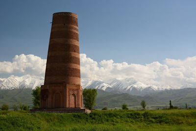 Burana tower. tokmok. chuy valley. kyrgyzstan