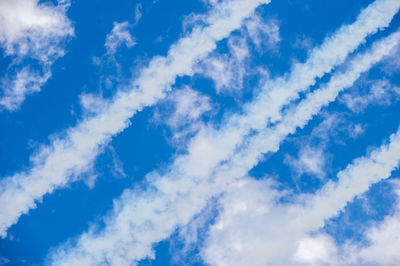 Low angle view of cloudy sky