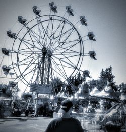 Ferris wheel against sky