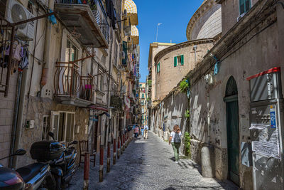 Street amidst buildings in city