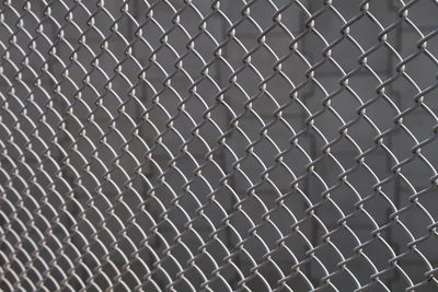 Full frame shot of chainlink fence