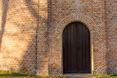 Entrance of old building