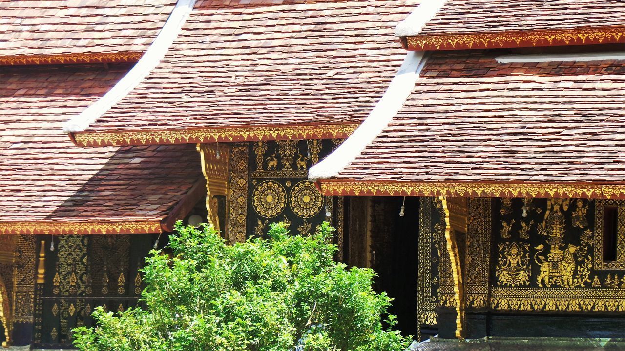 VIEW OF ROOF TILES