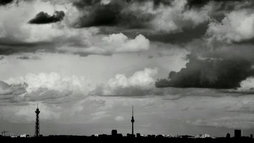 Scenic view of cloudy sky