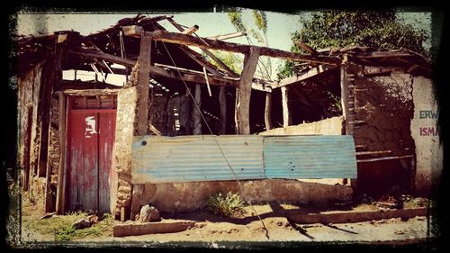 Abandoned building