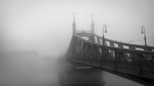 River in foggy weather