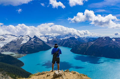 Scenic view of lake