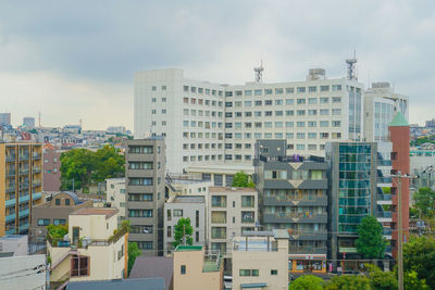 Cityscape against sky