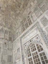 Low angle view of ceiling of building