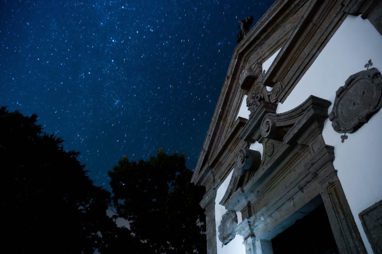 LOW ANGLE VIEW OF OLD BUILDING AGAINST SKY