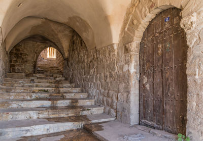 Interior of old building