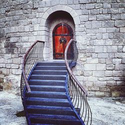 Staircase of building