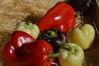 Close-up of fruits and vegetables