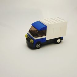High angle view of toy car on table