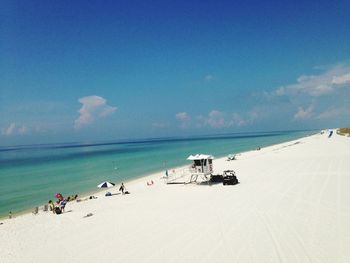 People on beach