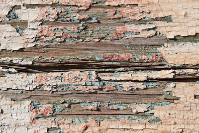 Full frame shot of weathered wall