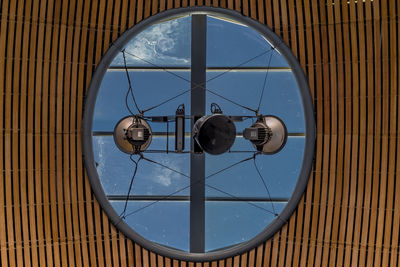 Low angle view of window