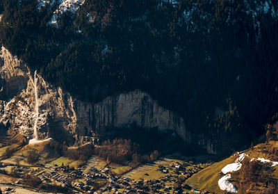 Scenic view of mountains