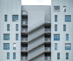 Full frame shot of residential building