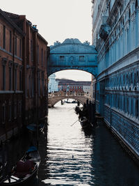 Boats in canal