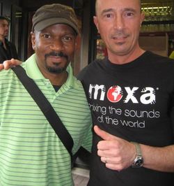 Portrait of happy young man