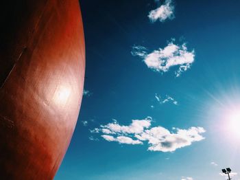 Low angle view of sky