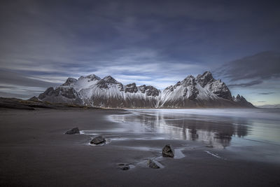 Fantastic view of stooksnes iceland