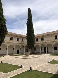 Built structure with lawn in front of building