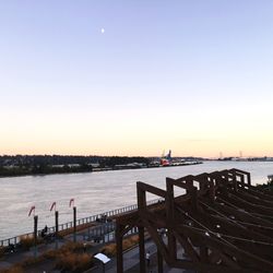 Pier over calm sea