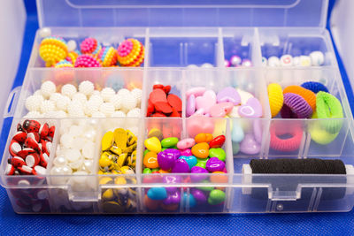 Close-up of candies