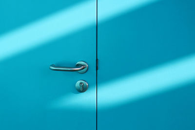 Close-up of closed door