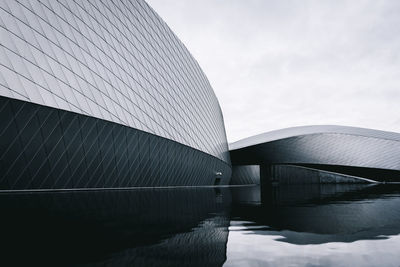 Modern building against sky