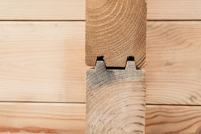 Full frame shot of wood on wooden plank