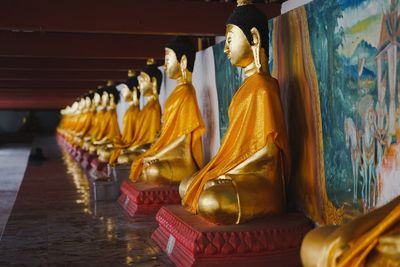 Buddha statue in temple