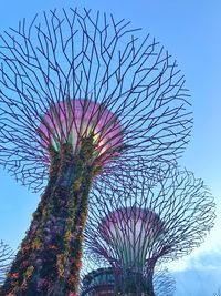 Low angle view of tree against sky