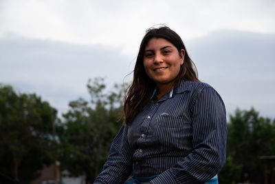 Portrait of argentinian woman