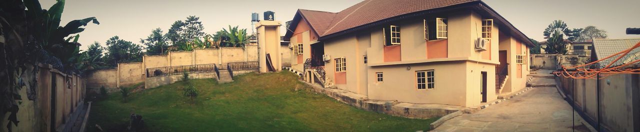 Buildings against sky