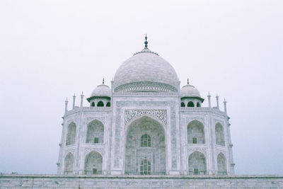 View of historical building against clear sky