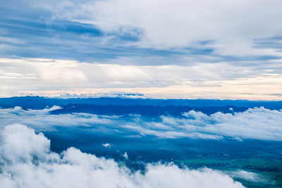 Scenic view of cloudscape against sky