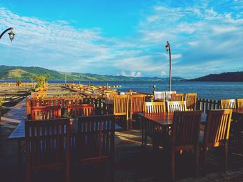 Sentani lake restaurant , papua , indonesia