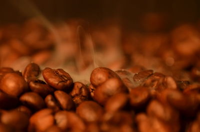 Full frame shot of coffee beans