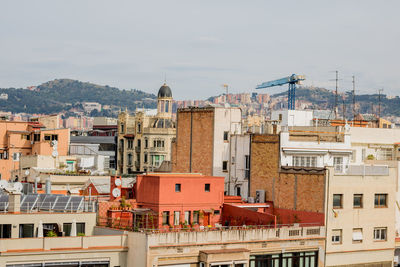 View of buildings in city